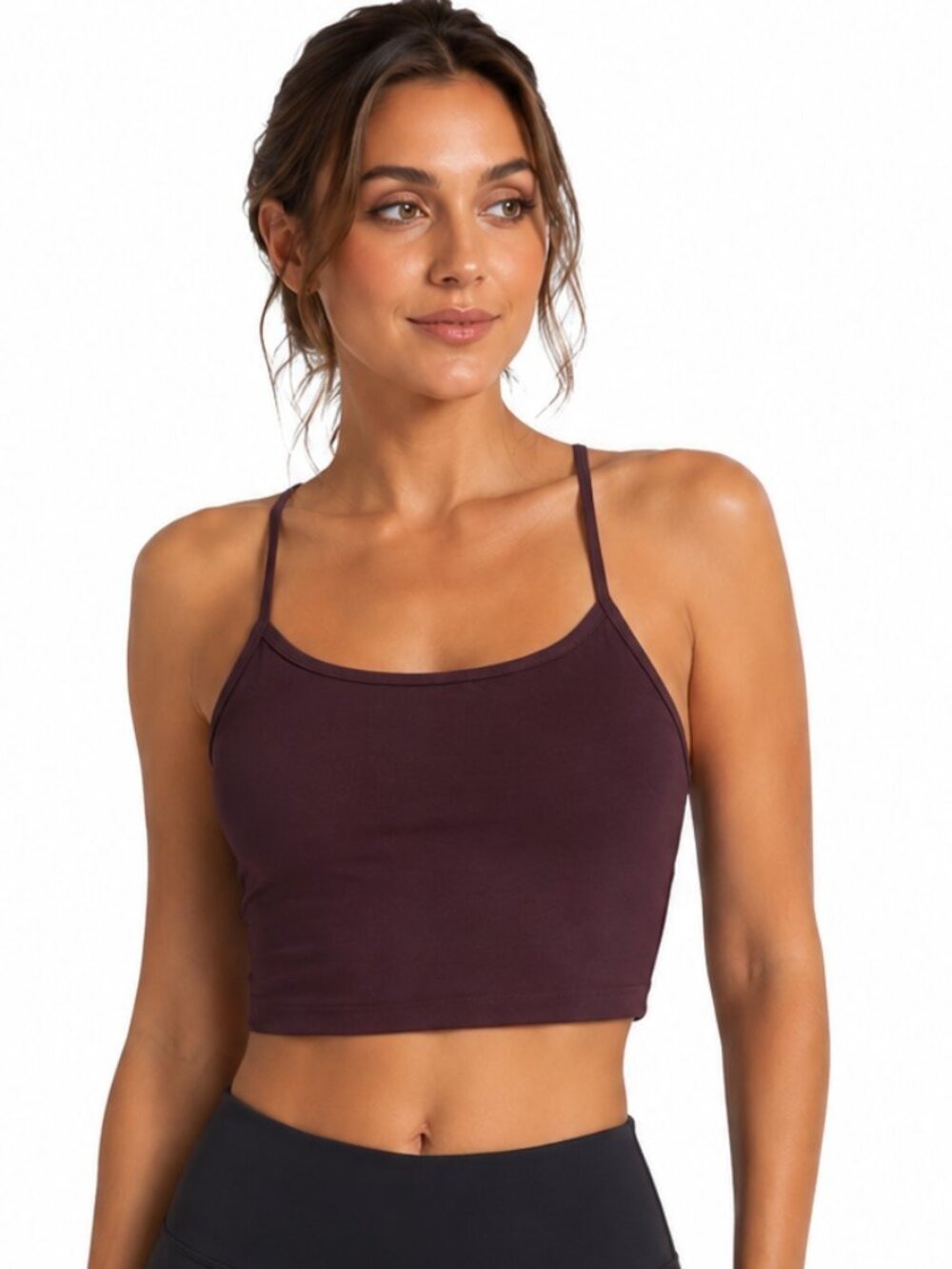 Johnny Was Calme Endurance Crossback Cami Sports Bra